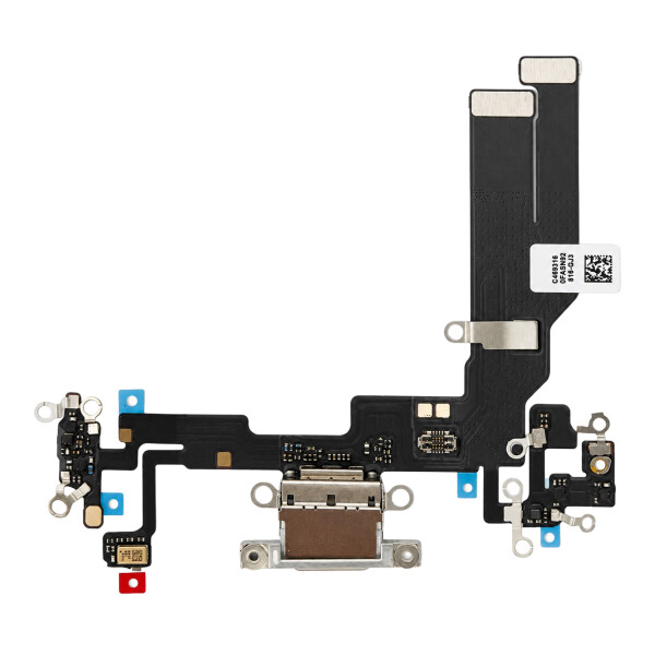 Charging Port Flex for iPhone 16e white