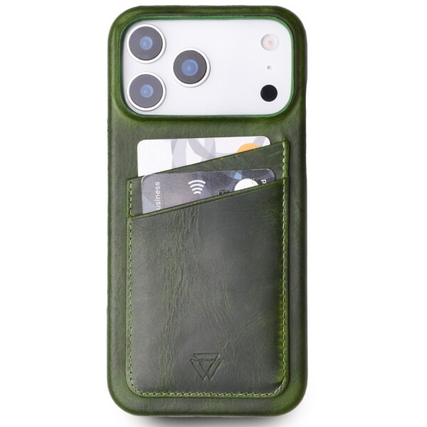 Wachikopa Full Wrap Lederhülle iPhone 17 Pro mit Kartenfächern