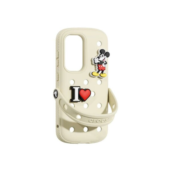 Kryt Crocs pro Galaxy S25 v krémové barvě GP-FPS931SBAUW