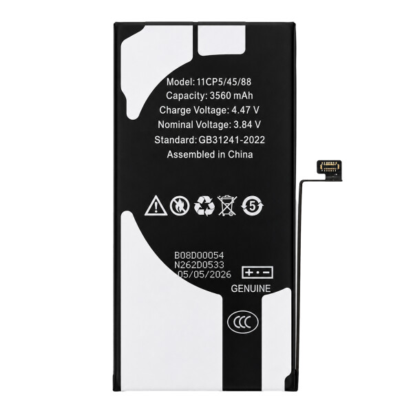 Diagnosable “Genuine” Battery for iPhone 13 - 3560mAh