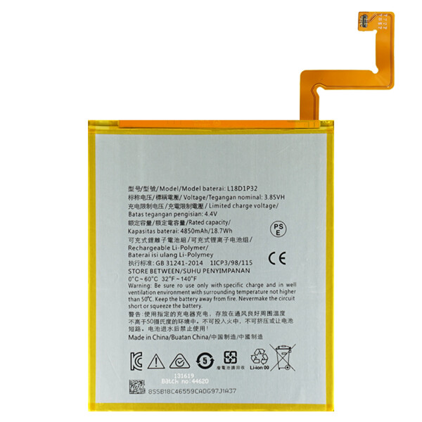 Battery L18D1P32 for 4850 mAh for Lenovo Tab M10 (TB-X605)
