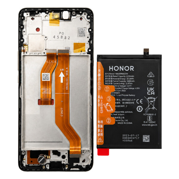 Honor Display Unit + Batteria Magic6 Lite arancione 0235AHHS