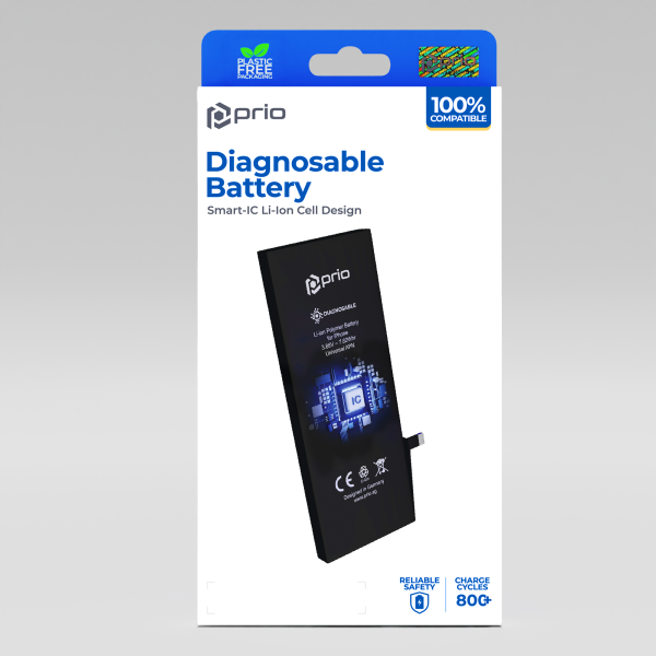 Prio diagnostická baterie pro iPhone 16 Pro