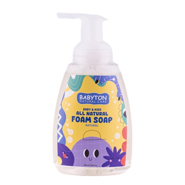 Babyton Natuurlijke Schuimzeep voor Kinderen 350 ml | Mild, Veganistisch & Parabenenvrij