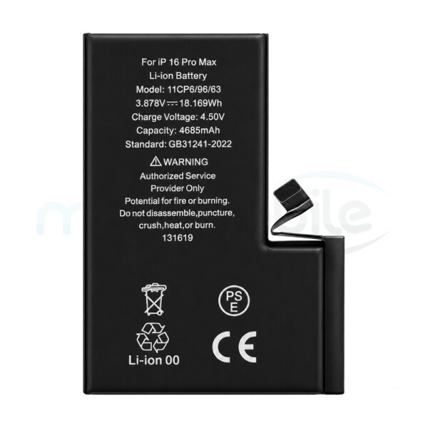 batterij voor iPhone 16 Pro Max