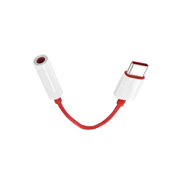OnePlus Type-C to 3.5mm Adapter red 