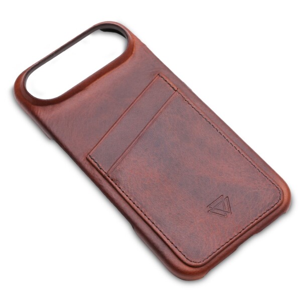 Custodia in pelle Wachikopa Full Wrap per iPhone 17 Air con scomparti per carte