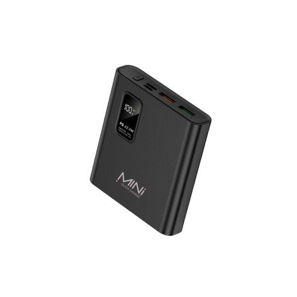 UFUZON Ishiva Mini Power Bank 10000 mAh, PD 22.5W Fast Charging QC 3.0 USB-C