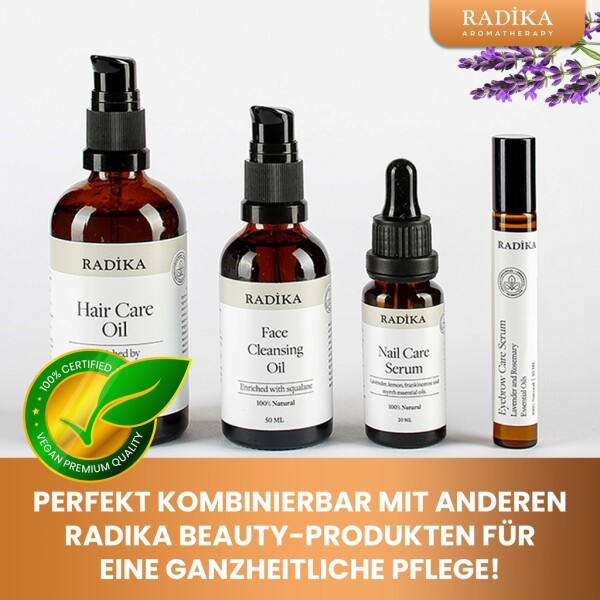 Eyebrow serum, Vitamin AEF, 100% pure, organic, natural, 10 ml
