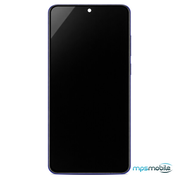 Samsung Display Ünitesi + Çerçeve (Montajlı) SM-A556 Galaxy A55 siyah/lacivert GH82-34305A