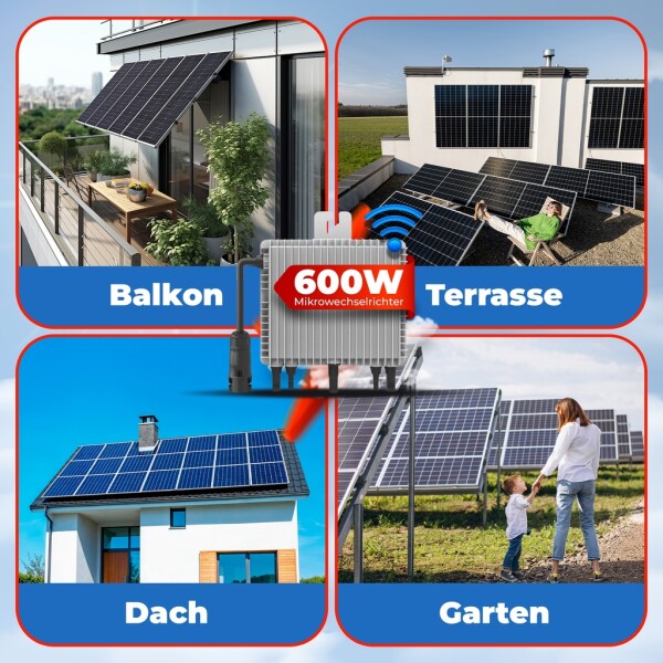 Deye SUN-M60G3-EU-Q0 | Microinverter for balcony power plant