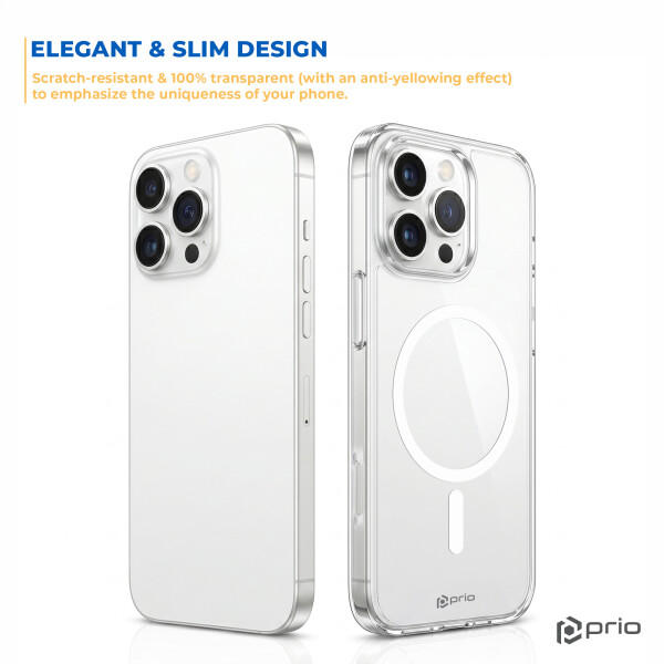 prio Protective Case MAG for iPhone 12 / 12 Pro clear | Schale, Hülle, Cover