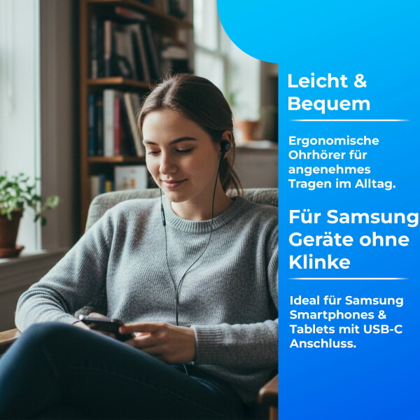 Samsung Type-C Écouteurs black EO-IC100BB