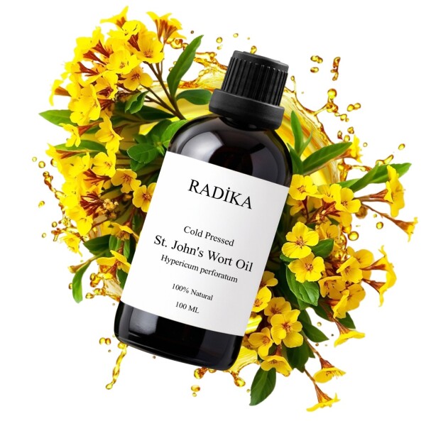 St. John's Wort Oil, 100% Pure, Organic, Natural, 100 ml