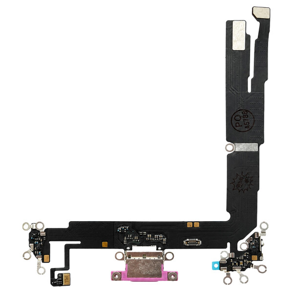 nabíjecí port Flex pro iPhone 16 Plus růžový