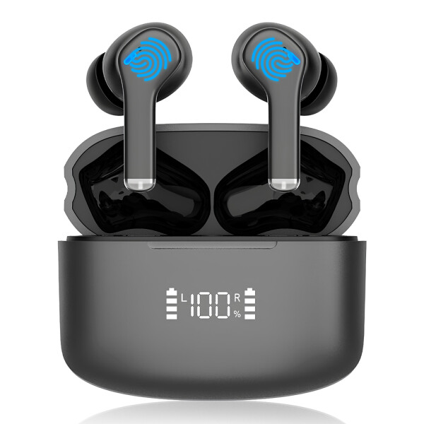 UFUZON Ishiva Wireless 5.3 Bluetooth In-Ear Headphones with Noise Cancellation