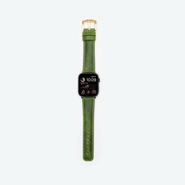 Wachikopa Genuine Leather Strap for 38-41 mm Smartwatch, Handmade