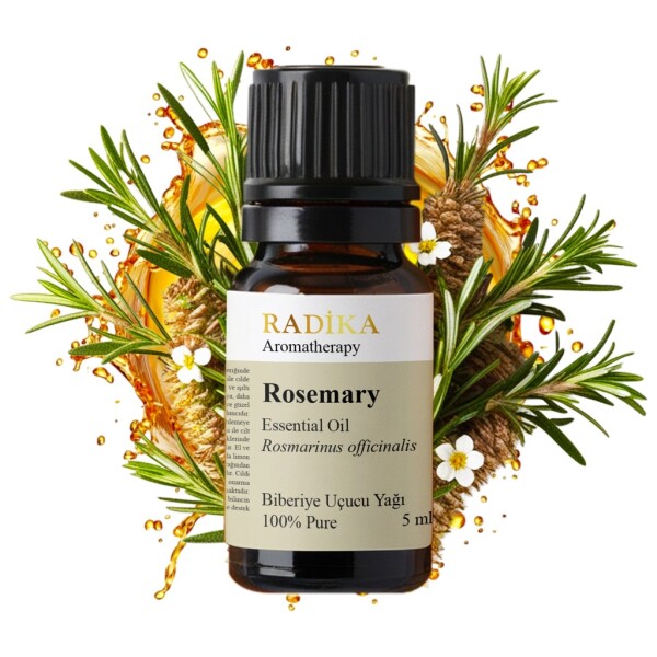 Rosemary oil, essential oil, 100% pure, organic, natural, 10 ml