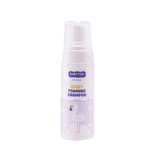 Babyton Baby Foam Shampoo 150ml | Gentle, Paraben-Free & Tear-Free