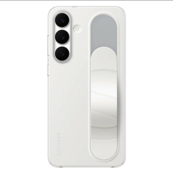 Kryt Samsung Standing Grip pro Galaxy S25 FE bílý