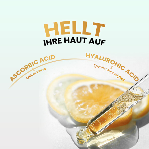Licape® Vitamin C Serum Face | 30ml | High-dose hyaluronic serum