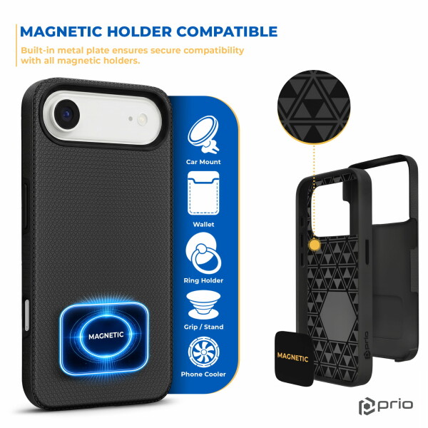 prio Protective Cover for iPhone Air (6.5in) black