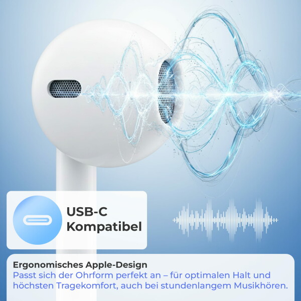 Apple EarPods / Headset (USB-C) MYQY3ZM/A white