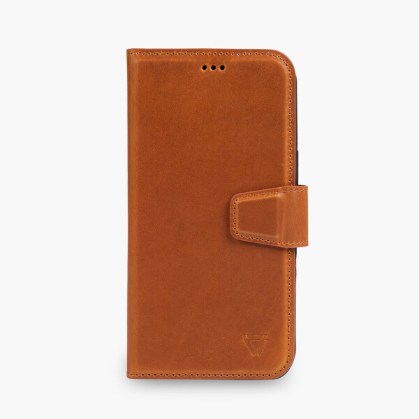 Wachikopa Lederhülle kompatibel mit iPhone 16 Plus mit Kartenfach