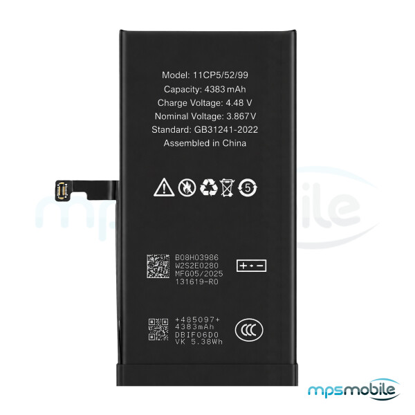 Diagnosable Battery for iPhone 15 Plus
