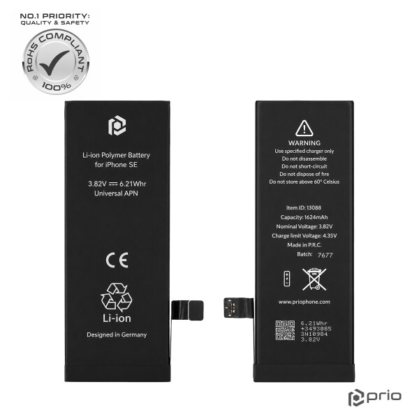 prio Batteria per iPhone SE (Universal APN)