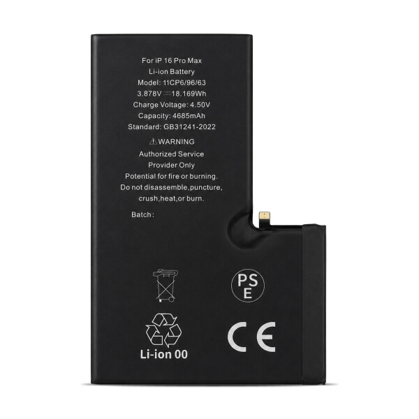 Diagnosable Battery for iPhone 16 Pro Max