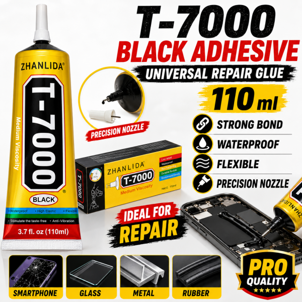 Colla universale Zhanlida T7000 110ml nera
