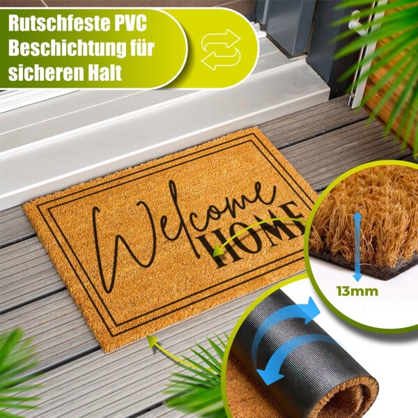 Zerbino Decovetro® Coconut Mat | 40x60 cm | 100% fibre di cocco naturali