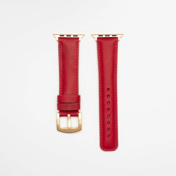 Wachikopa Genuine Leather Strap for 42-45 mm Smartwatch, Handmade