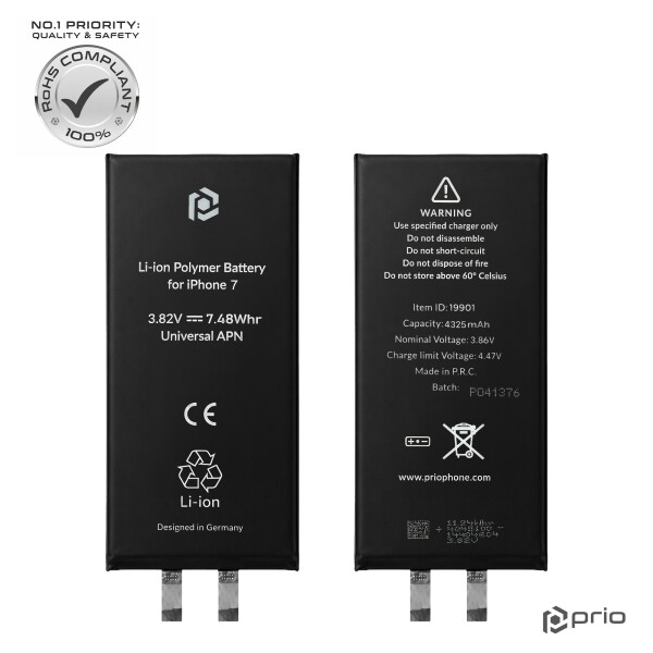 prio Batteria per iPhone 7 (senza cavo flex)