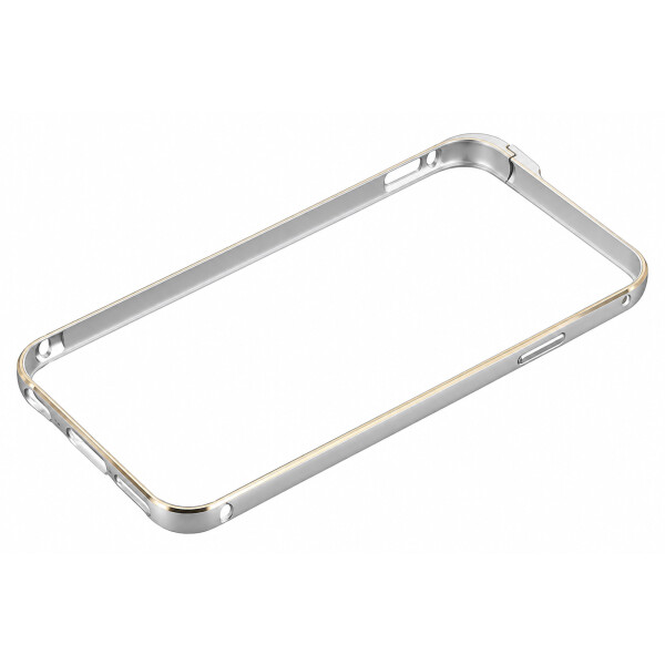 Parachoques metálico plateado HOCO para iPhone 6/6S