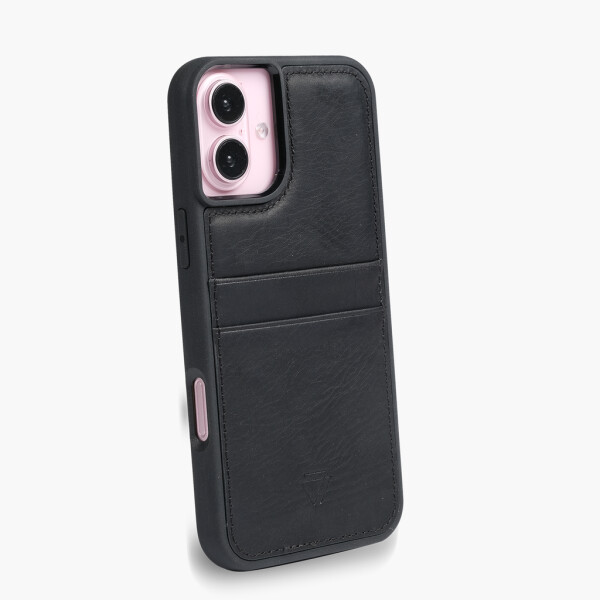 Wachikopa Leder Handyhülle für iPhone 17 mit Kartenfach & Schutz
