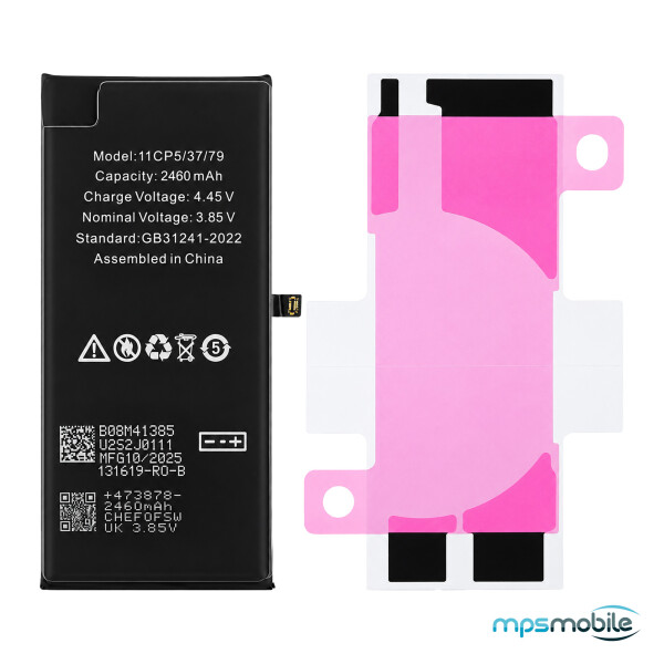 Diagnosable High-Capacity 2460mAh Battery for iPhone 12 mini