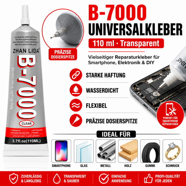 Zhanlida B7000 Universalkleber / Reparatur Klebstoff - 110 ml
