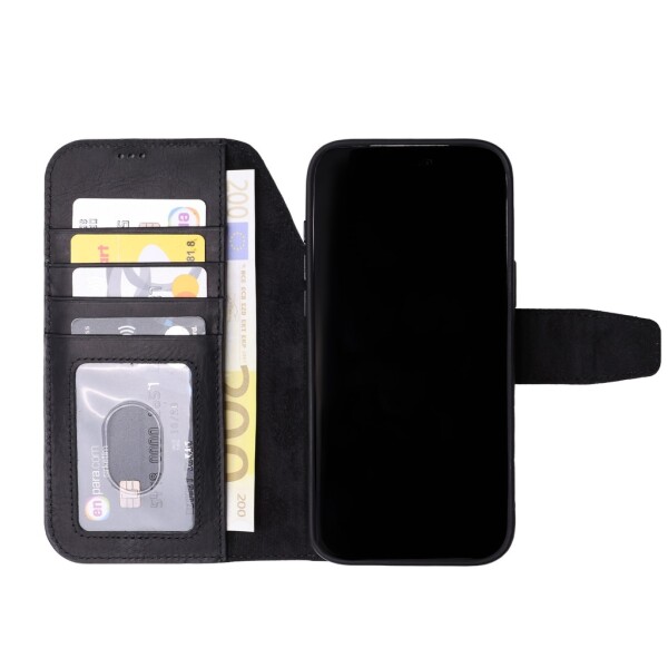 Kožený kryt Wachikopa pro iPhone 17 Pro Max s kartou MagSafe