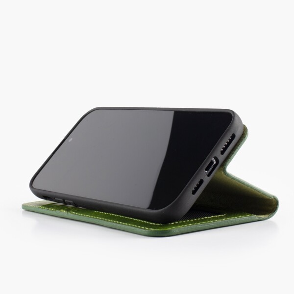 Wachikopa leather case compatible with iPhone 15 Pro Max with card slot