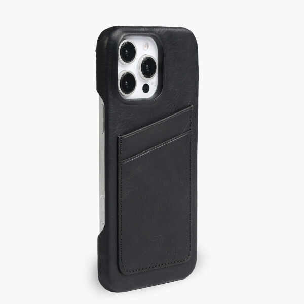 Wachikopa Full Wrap Lederhülle iPhone 16 Pro Max mit Kartenfächern