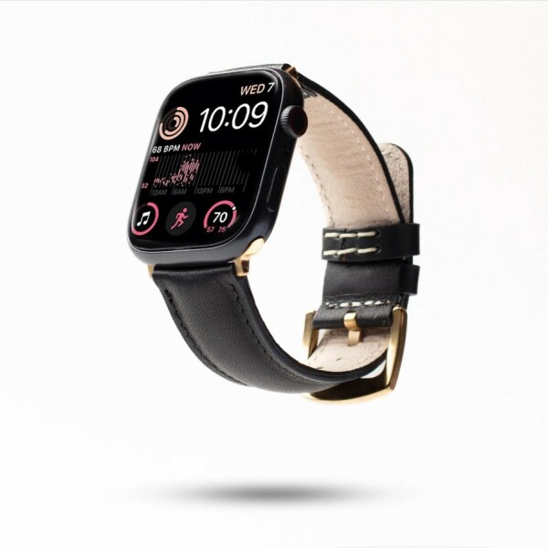Wachikopa Genuine Leather Strap for 42-45 mm Smartwatch, Handmade