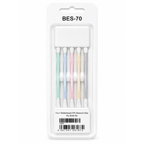 5 in 1 Motherboard CPU Remover Glue Pry Knife Set