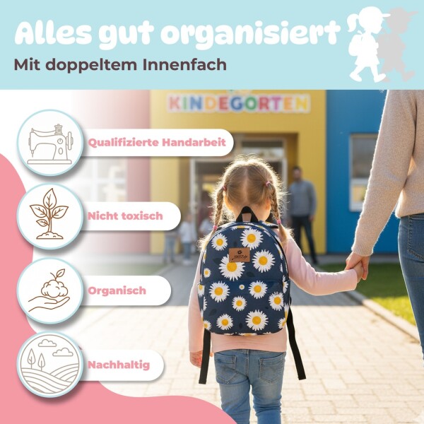 Kokopatik Small Kindergarten Bag Polyester 22x26 cm