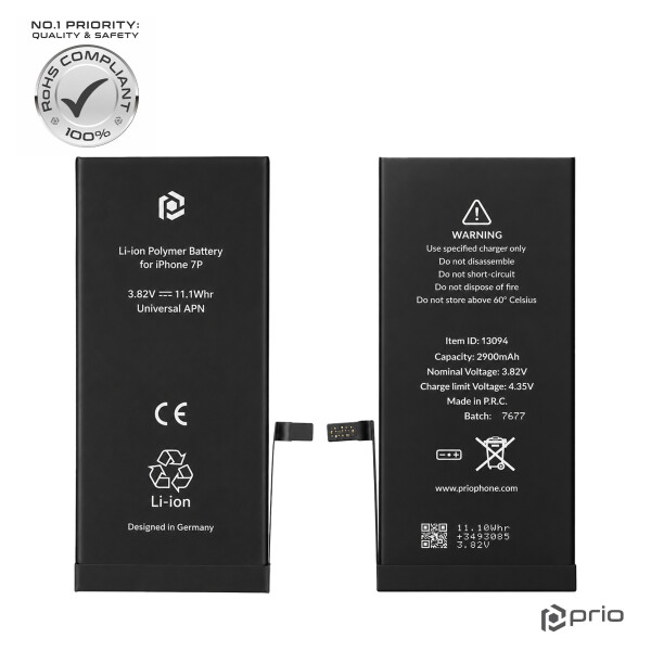Prio Akku für iPhone 7 Plus (Universal APN)