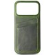 Capa de couro Wachikopa Full Wrap para iPhone 17 Pro Max com compartimentos para cartões.