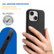 prio Silikonschutzhülle MAG für iPhone 14 Plus schwarz | Case, Cover, Handyschale, Gehäuse