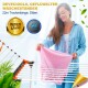 Devecioğlu Clothes Airer 22m Capacity, Extendable, Space Saving, Aluminum