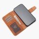 Wachikopa Lederhülle für iPhone 15 Kartenfach &amp; Standfunktion